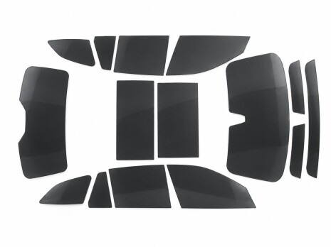 L�mina solar precortada para las lunas seleccionadas del veh�culo.
